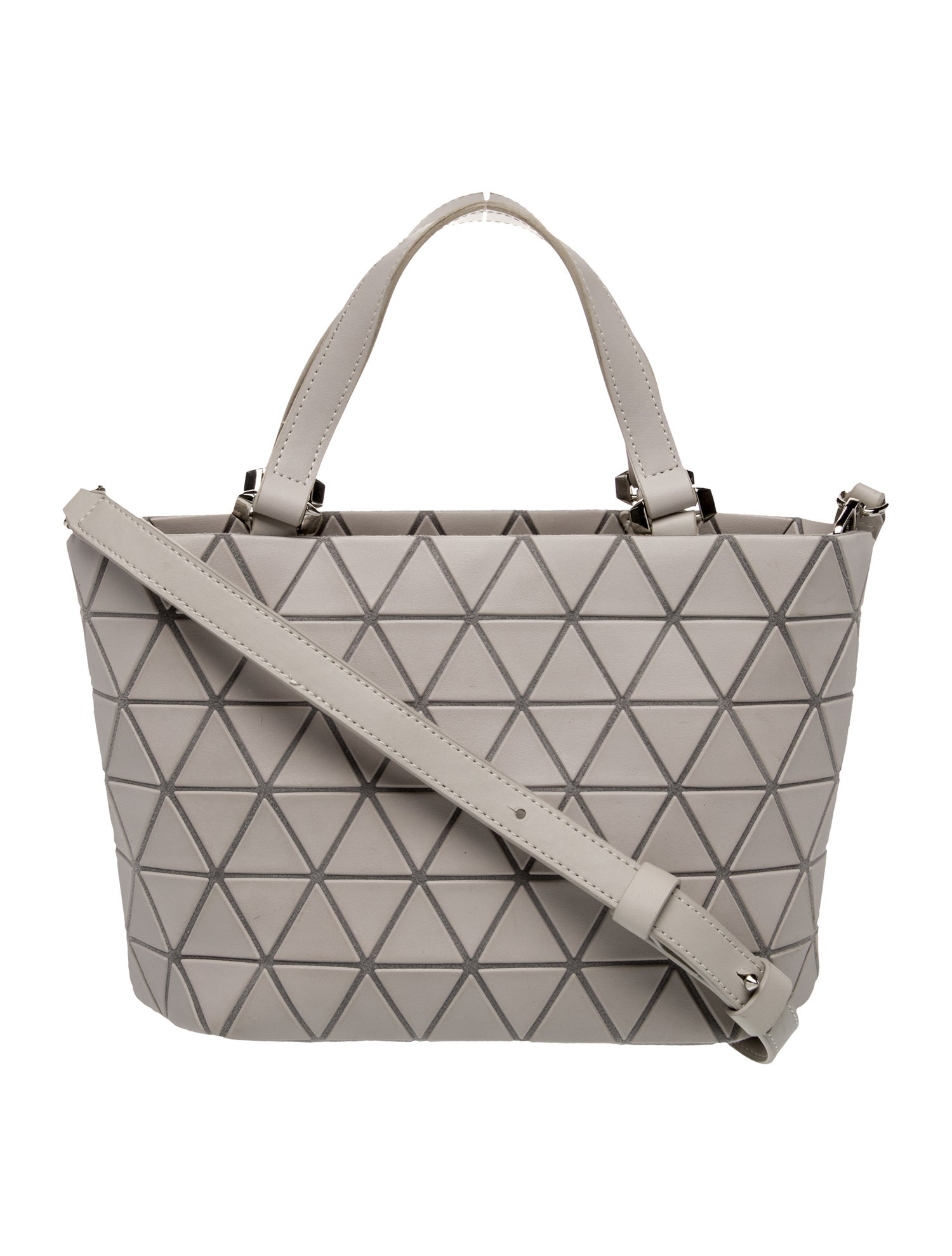 Issey Miyake Vegan Leather Shoulder Bag